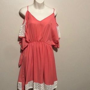 Adorable coral dress